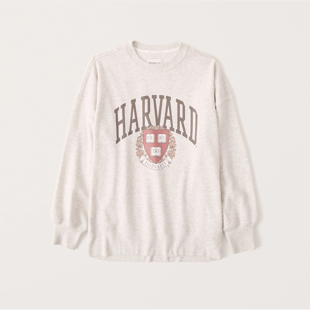 Abercrombie & Fitch Harvard Collegiate Cozy Sweater Size M
